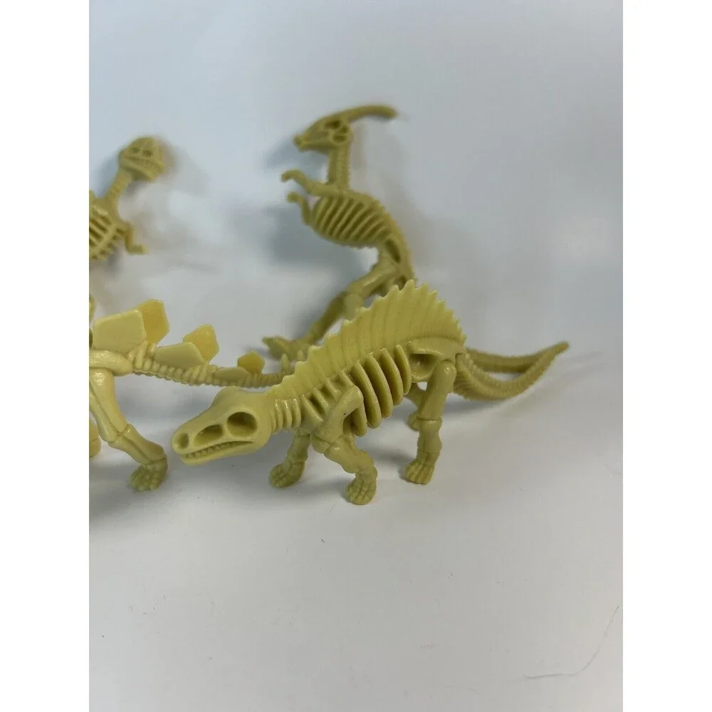 Mini Dinosaur Skeleton Fossil Toys Set Of 5